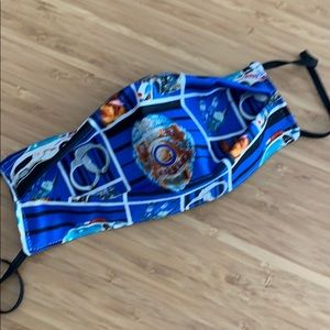 Police”print facemask